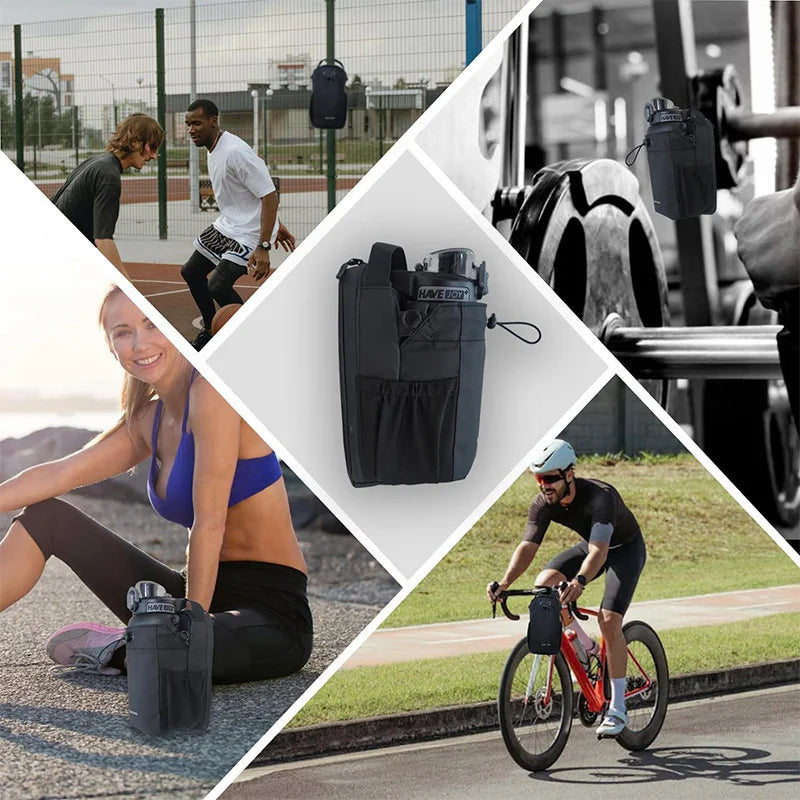 Magnetic Gym Bag That Holds It All — Water, Phone, Keys & Style