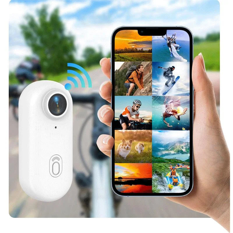 Fitatone™ 4K Mini Action Camera – Compact, Waterproof & Magnetic Cam for Sports, Cycling, and Everyday Adventures